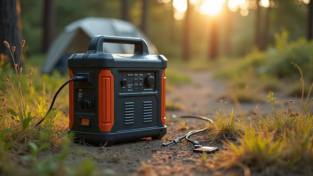 Portable Solar Generator for Camping